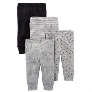 NWT Carter’s Simple Joys 4 Pack Fleece Pants
